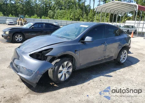 2023 Tesla Model Y from USA, damaged, VIN 7SAYGDEE7PF926341